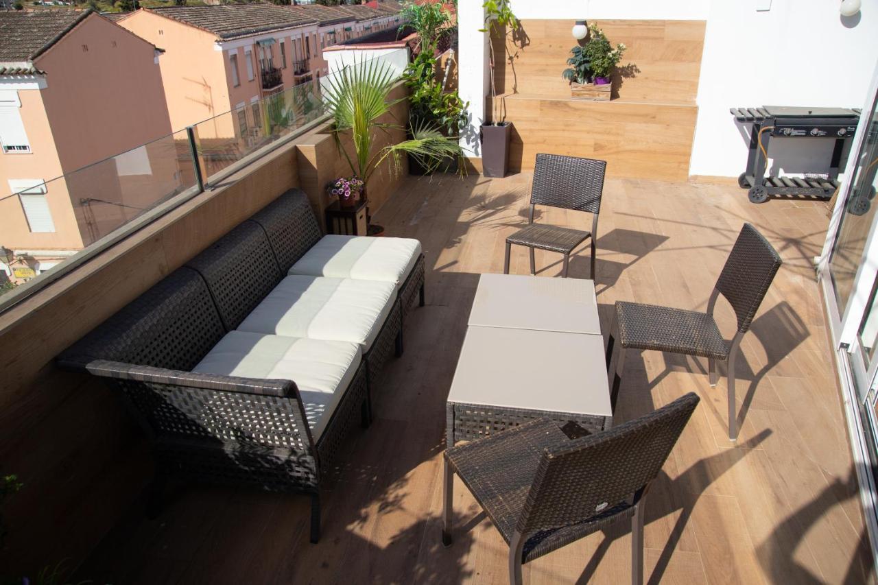 Alojamientos Puerta Palma Con Vistas Y Parking 巴达霍斯 外观 照片